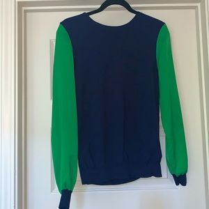 Philip Lim for target green & blue top M